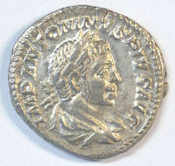 Great Mint Elagabalus Roman Silver Denarius, 218-222 AD