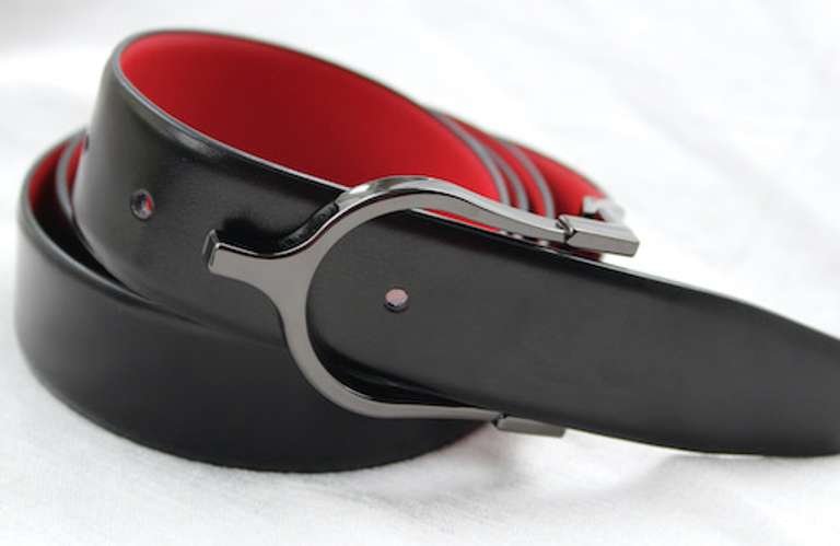 Classy Fine Quality Leather Belt, Made In Italy