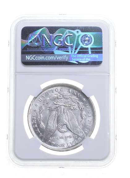 MS63 1891-O Morgan Silver Dollar - Graded NGC