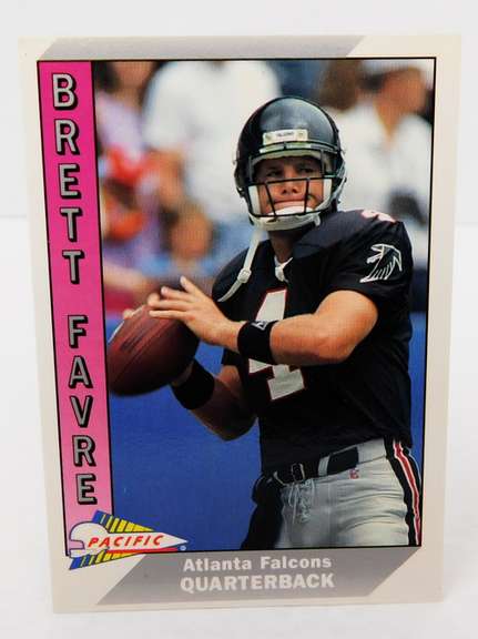 Brett Favre 1991 Pacific Rookie Football Card