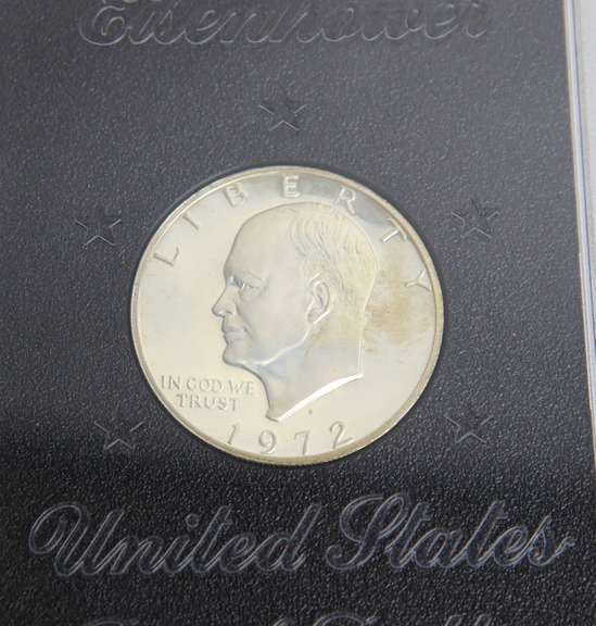 1972 Eisenhower Silver Dollar