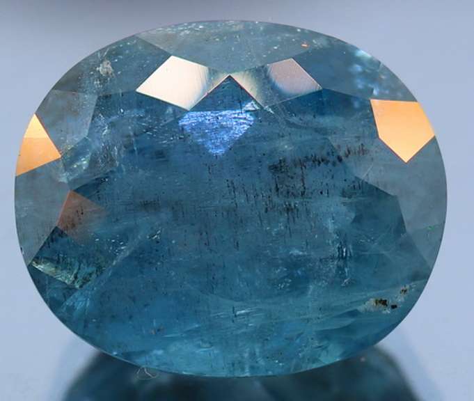 Very rare 29.90ct unheated SANTA MARIA BLUE Aquamarine