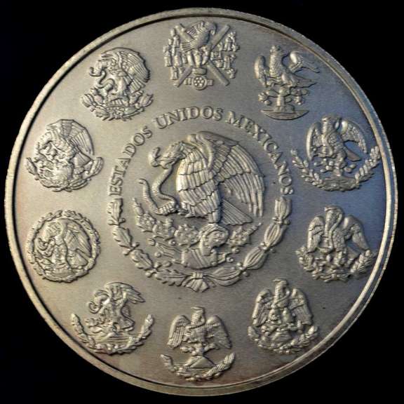 2013 Mexican Libertad, 1oz .999 Silver.