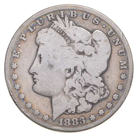 1883-CC Morgan Silver Dollar