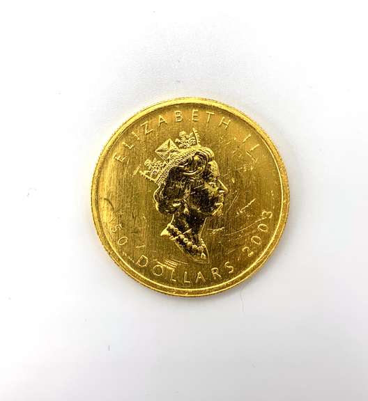 2003 Canada 1 oz Gold Maple Leaf