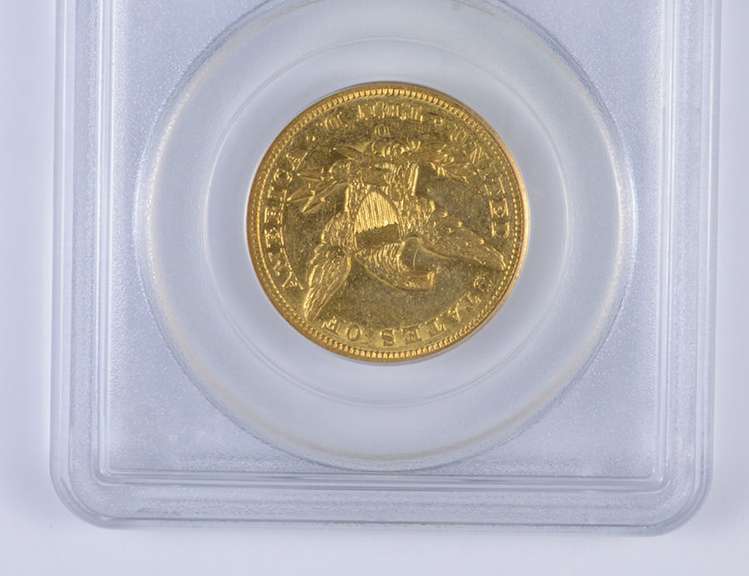 AU53 1850-O $10 Liberty Head Gold Eagle - Graded PCGS