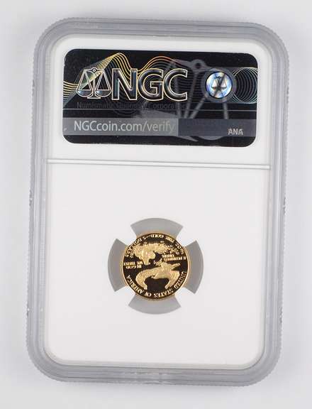PF70 UCAM 1988-P $5 American Gold Eagle - 1/10 Oz. Fine Gold - NGC