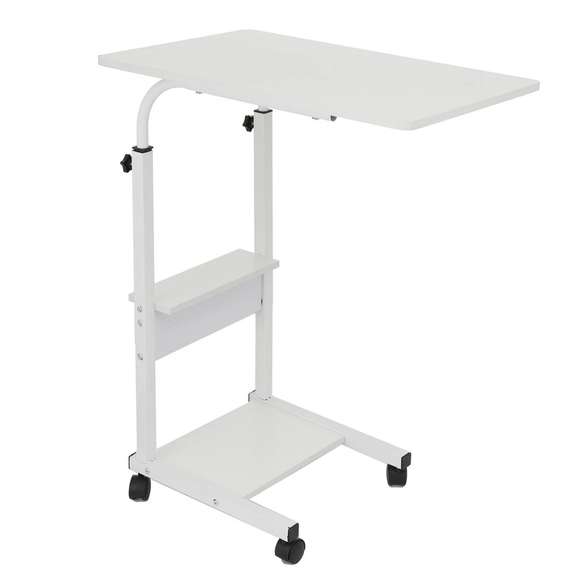 Movable Laptop Desk Adjustable Height Study Table
