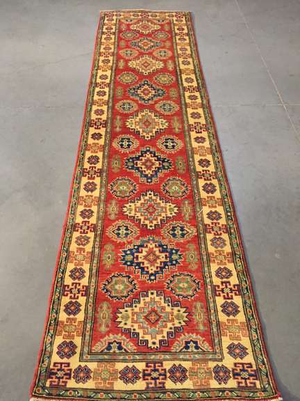 EXQUISITE FINE KAZAK RUNNER 2.6x9.6