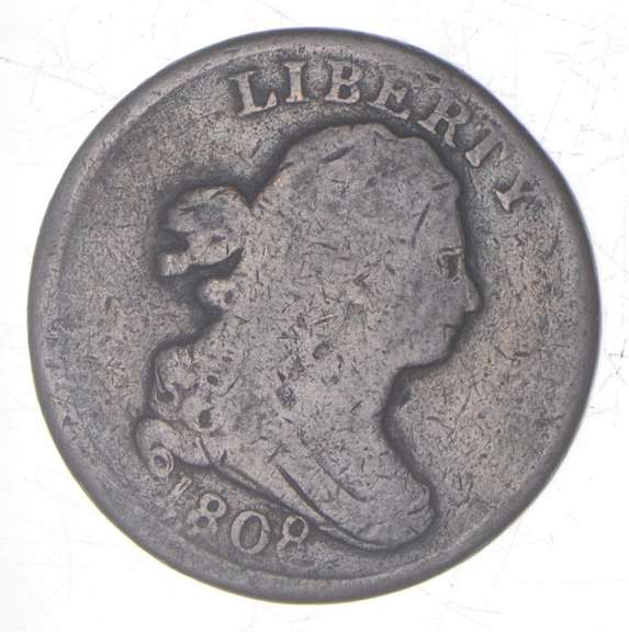 1808 Draped Bust Half Cent