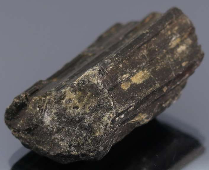 Huge! 128.85ct all natural uncut black Tourmaline