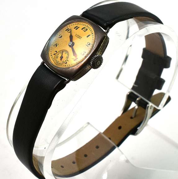 E. Gübelin Hallmark Silver Wrist Watch