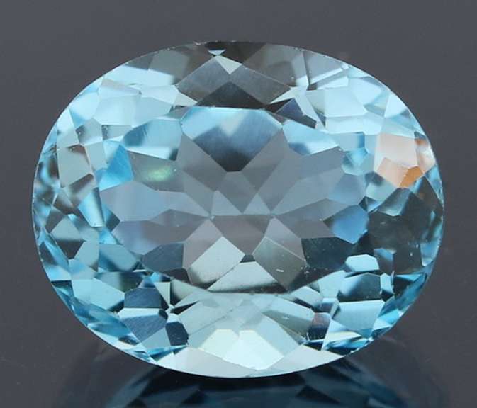 Impressive 6.39ct top Swiss blue Topaz