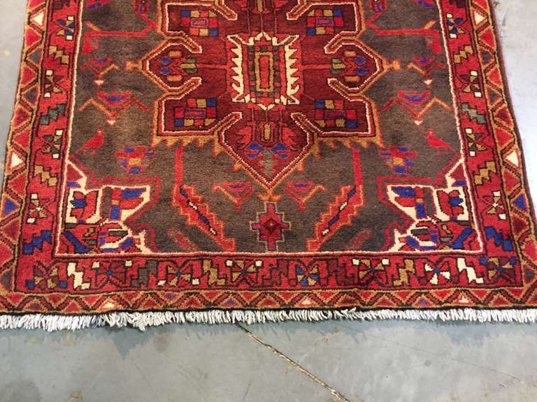 EXQUISITE PERSIAN HERIZ RUNNER 3.5x10.6