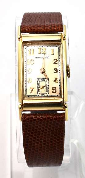 14kt Gold Vintage Hamilton with Famous 770 Movement