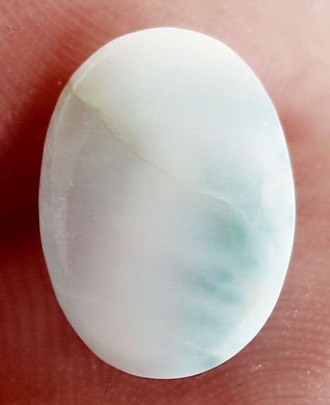 Collectors 5ct cloud blue Larimar cabochon
