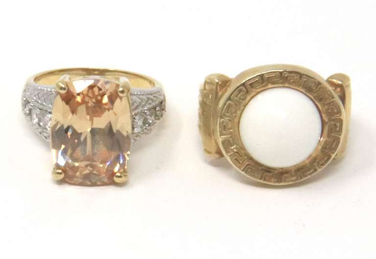 Group Lot of 2 Sterling Silver rings