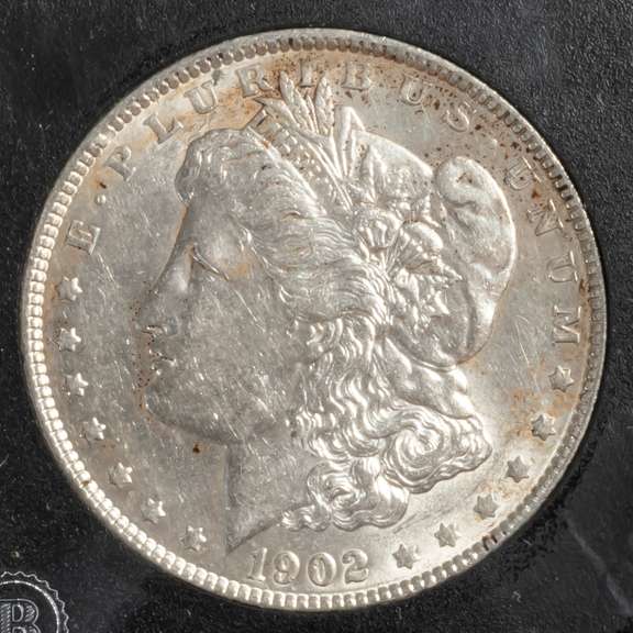 1902 Morgan Dollar In Presentation Holder