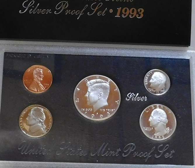 1993 Silver PROOF Set