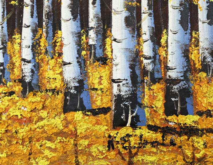 EXCEPTIONALLY BEAUTIFUL PAINTING ON CANVAS