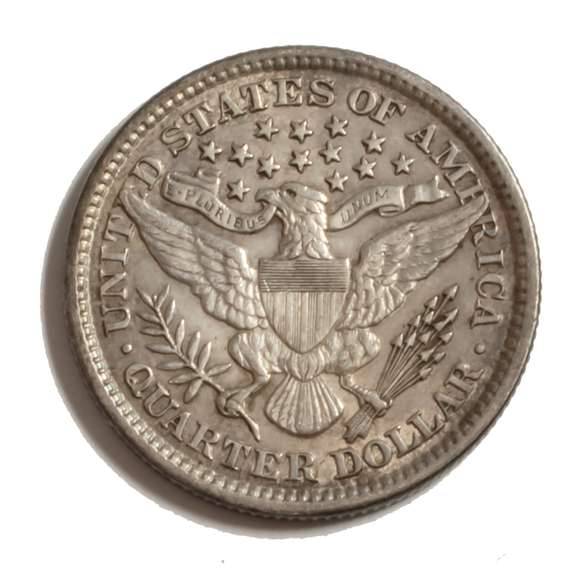 1892 Near Unc Barber Quarter