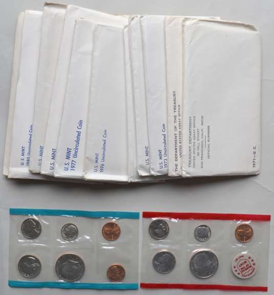 1971-1981 US Mint Sets