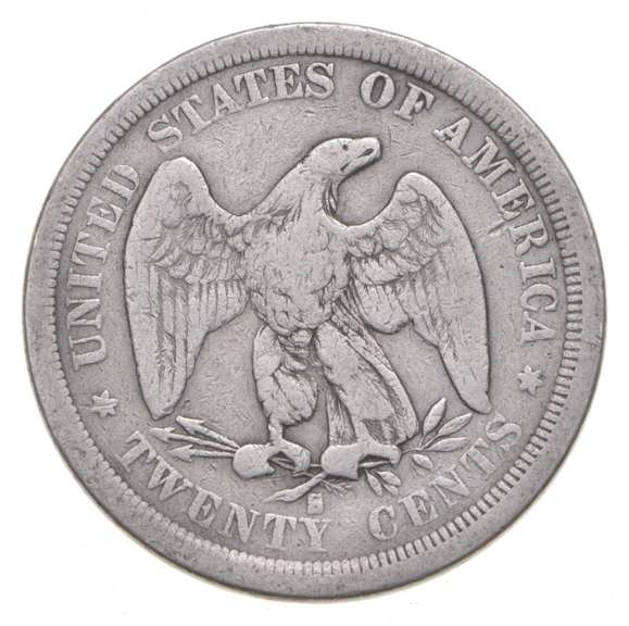 1875-S Seated Liberty Twenty-Cent Piece