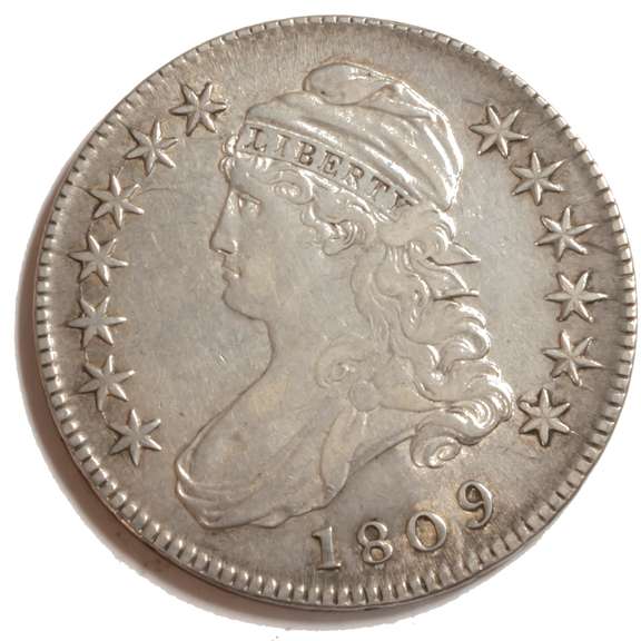 1809 Bust Half