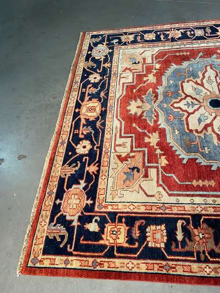 MAGNIFICENT SQUARE SERAPI RUG 6x6