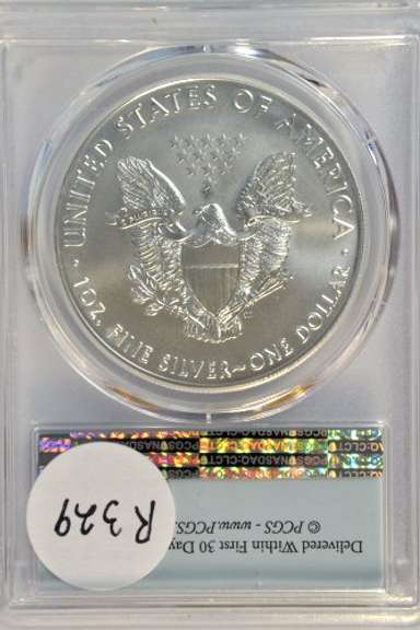 Flawless 2020 $1 American Silver Eagle. PCGS MS70 FRIST STRIKE