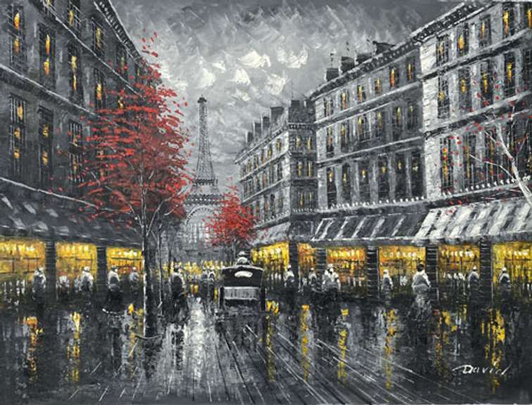 ONE OF A KIND BEAUTIFUL PAINTING ON CANVAS