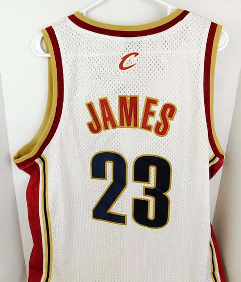 Cavaliers James #23 Basketball Jersey, XL