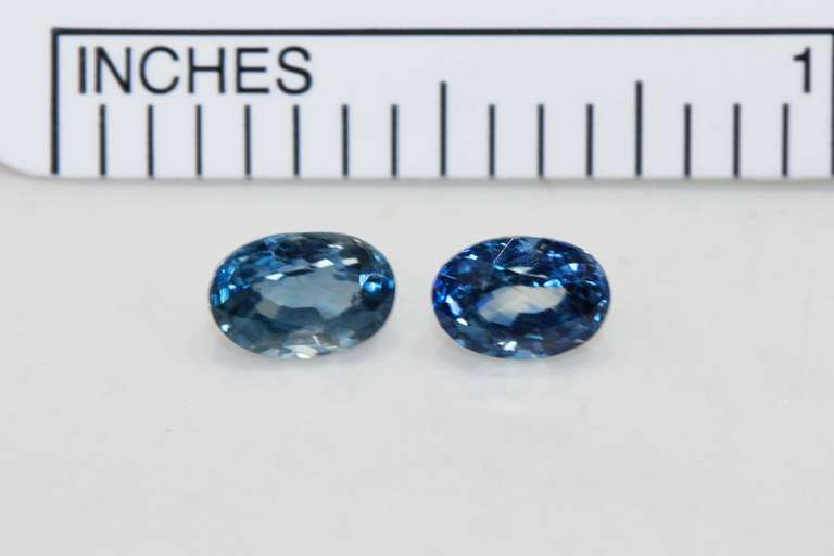 Denim Blue Sapphire  Pair