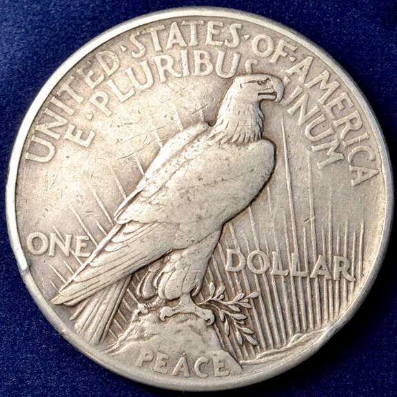 1921 Peace Dollar Circulated