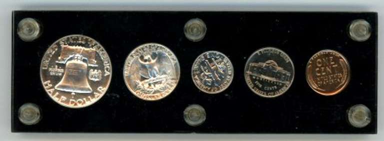 Superb original Gem 1953 Proof Set in holder