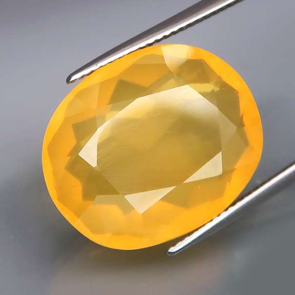 Substantial 19.42ct unheated golden Fire Opal