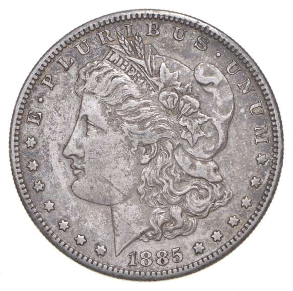 1885-S Morgan Silver Dollar