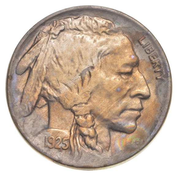 1925 Indian Head Buffalo Nickel