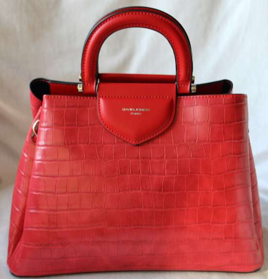 Sexy Red Color Hand Bag by David Jones-Paris