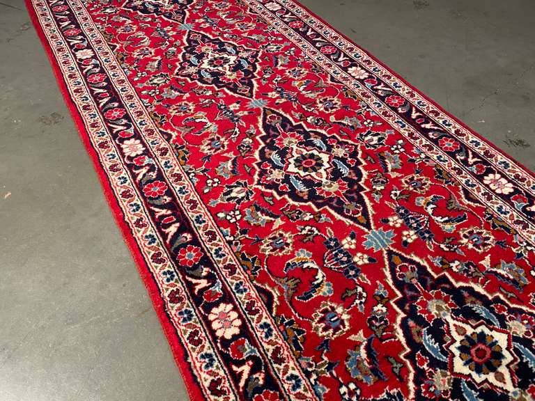 AUTHENTIC PERSIAN KASHAN RUNNER 2.7x12.9