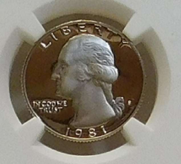 1981-S Type 2 PROOF Wash Qtr NGC PR-69-UC