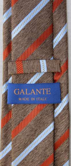 Fine Quality Italian Hand Made Silk Tie By Galante