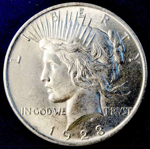 1923 Brilliant Uncirculated Peace Dollar