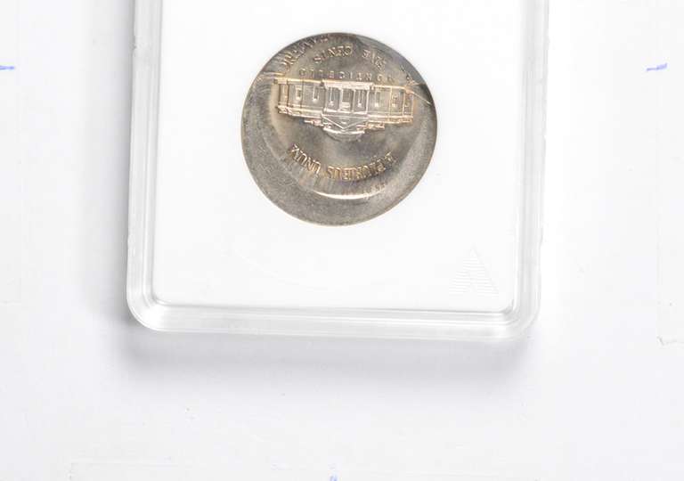 MS65 No Date Jefferson Nickel Off-Center Double Indent - Graded ANACS