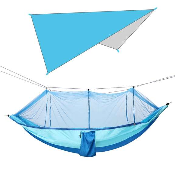 Double Person Camping Hammock with Mosquito Net