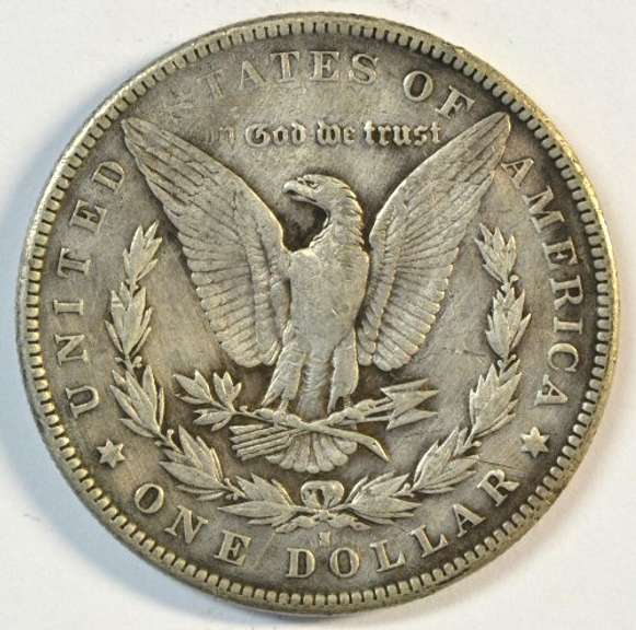 Sharp scarce 1894-S Morgan Silver Dollar. Better date
