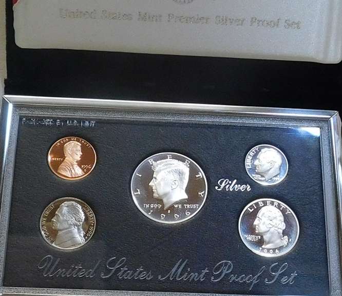 1996 Premiere Silver PROOF Set