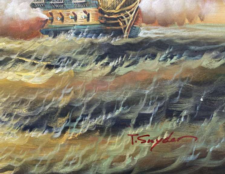 ONE OF A KIND BEAUTIFUL PAINTING ON CANVAS