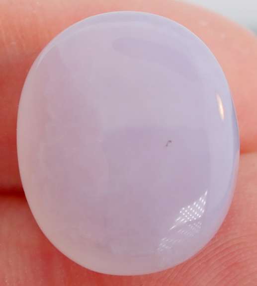 Dreamy 19.86ct lavender periwinkle Chalcedony
