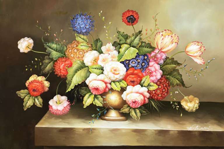 ONE OF A KIND BEAUTIFUL OIL PAINTING ON CANVAS
